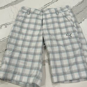 Puma size small youth golf shorts